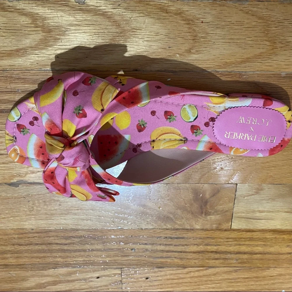 NEW IN BOX Limited Edition Jcrew x Edie Parker Sandals - Picture 4 of 9